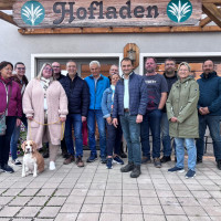 SPD Ellingen besucht Biohof Muskat: Nachhaltigkeit zum Anfassen